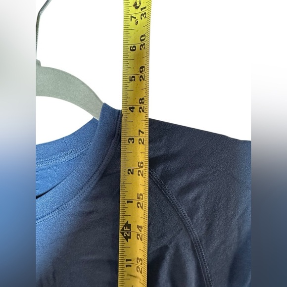 Runderwear Men’s Long Sleeve Shirt Blue Seamless Performance Top Size M - Picture 9 of 9